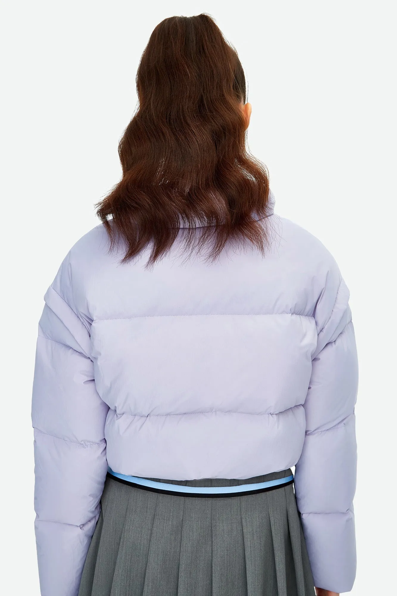 Bread Down Jacket in Purple