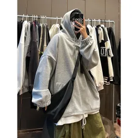 Essential Quarter Button Hoodie