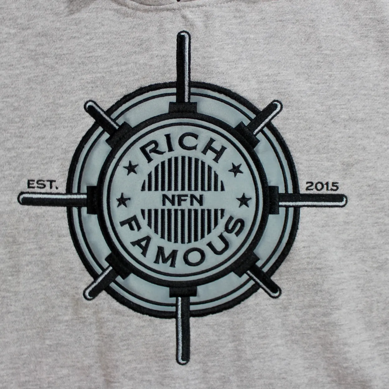 Hoodie RNF Custom Made Embroidered Vault Door Amazing Quality