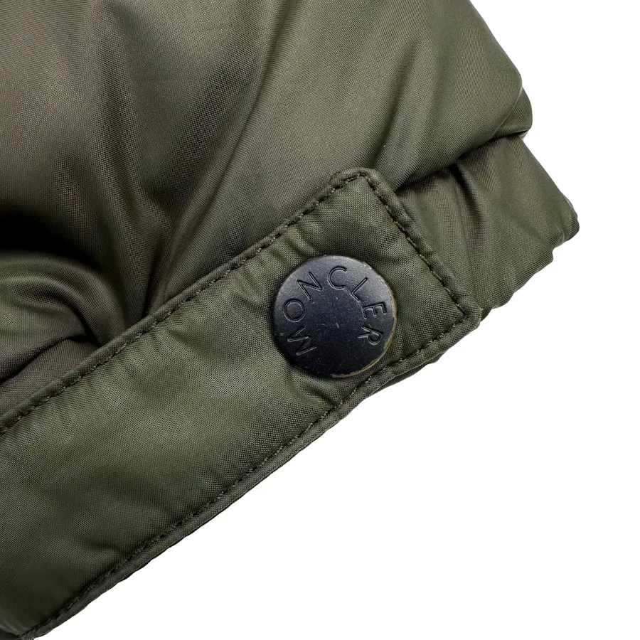 MONCLER MATTE GREEN BAZILLE DOWN JACKET