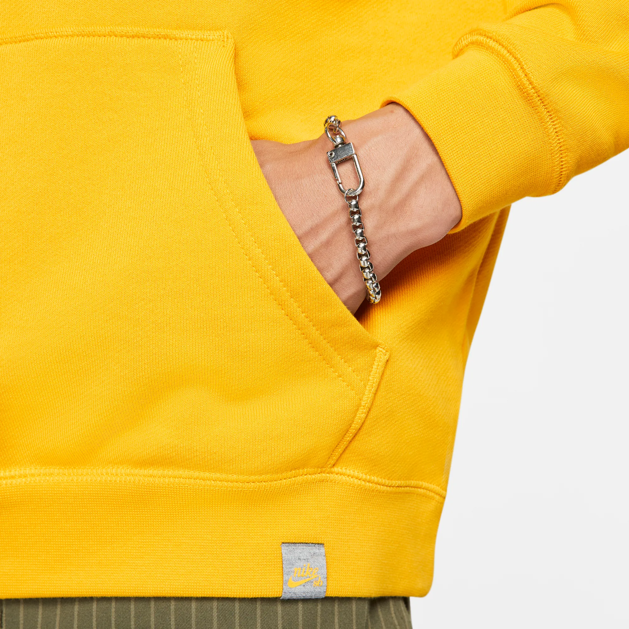 Nike SB Premium Skate Hoodie Dark Sulfur
