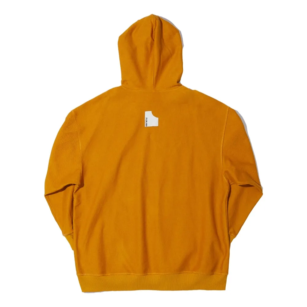 PUBLISH EVERTED HOODIE-MUSTARD