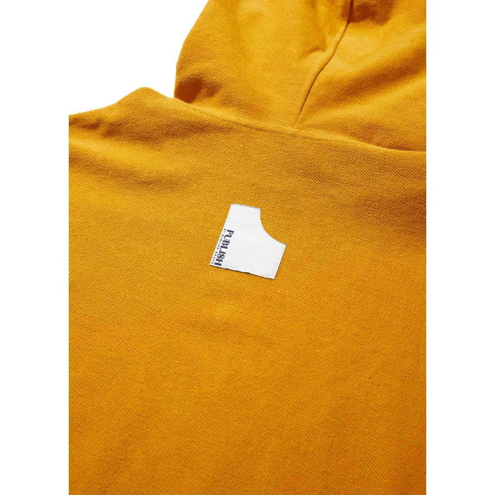 PUBLISH EVERTED HOODIE-MUSTARD
